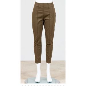 Prairie Underground Cigarette Pants Size S Olive Green ~